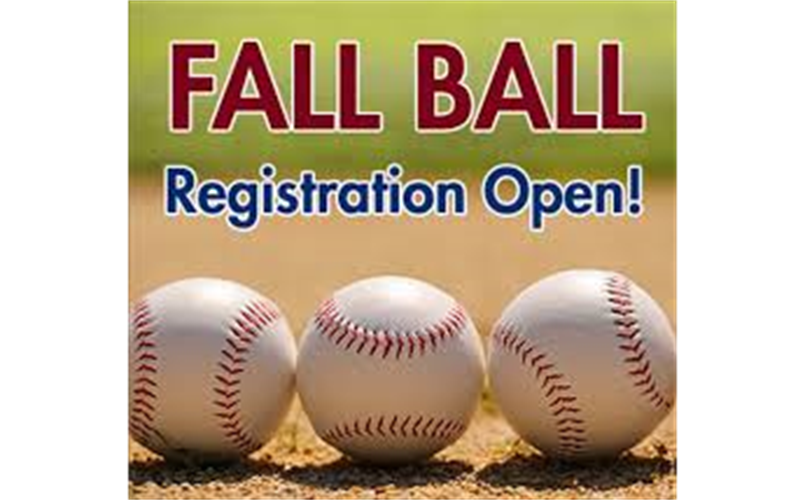Fall Ball Registration is OPEN!